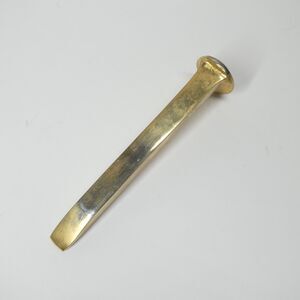 Railroad Spike 7" Long Nail Vintage Metal Brass?